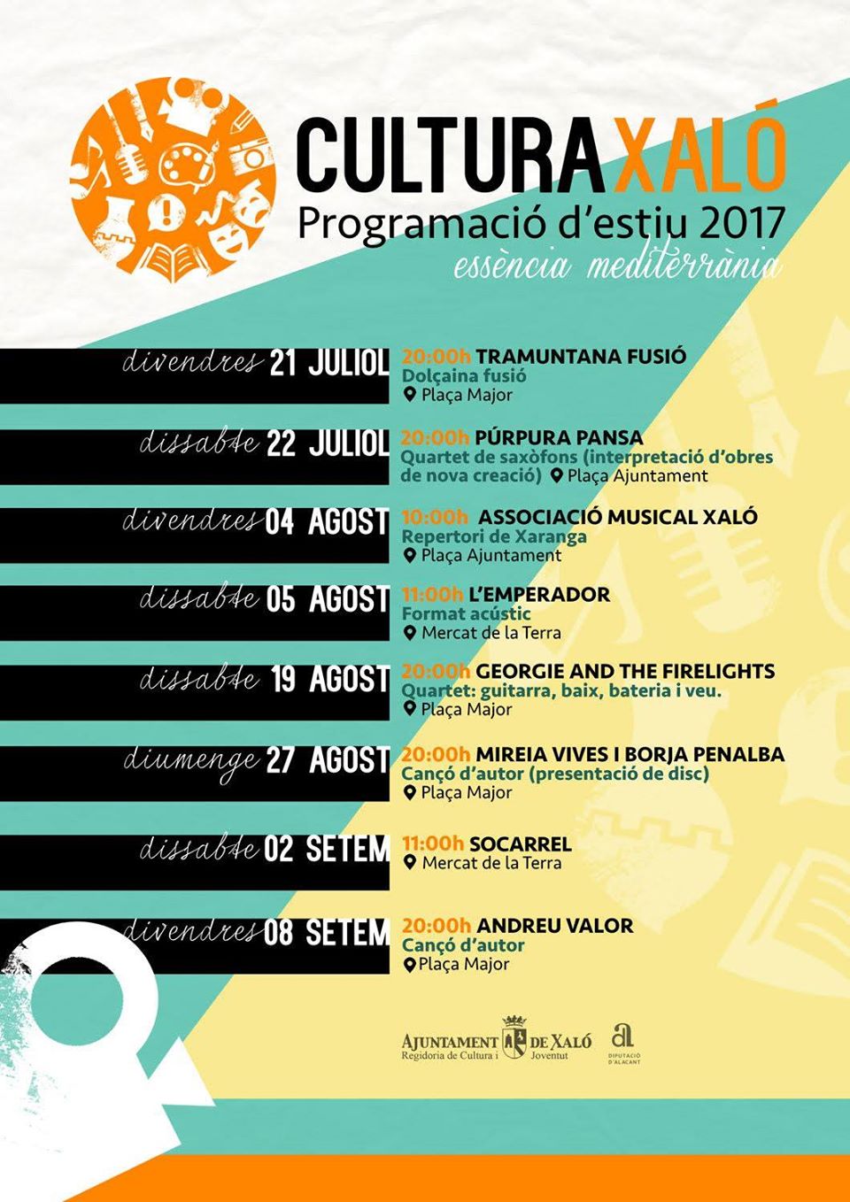 Comença la Programació Cultural d’Estiu a Xaló