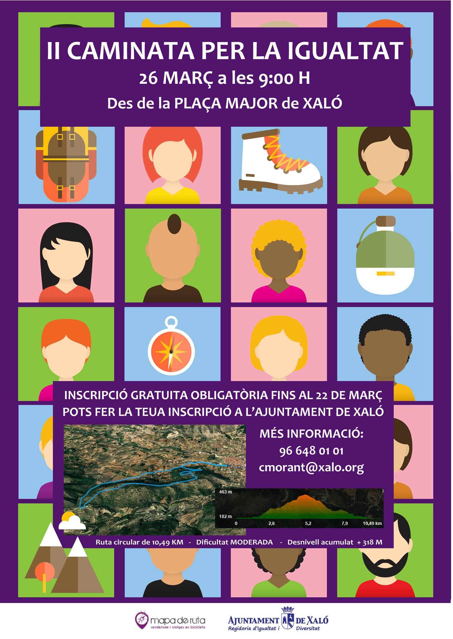 III Caminata per la igualdad