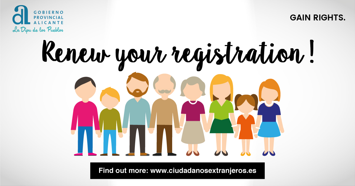 Renew your registration