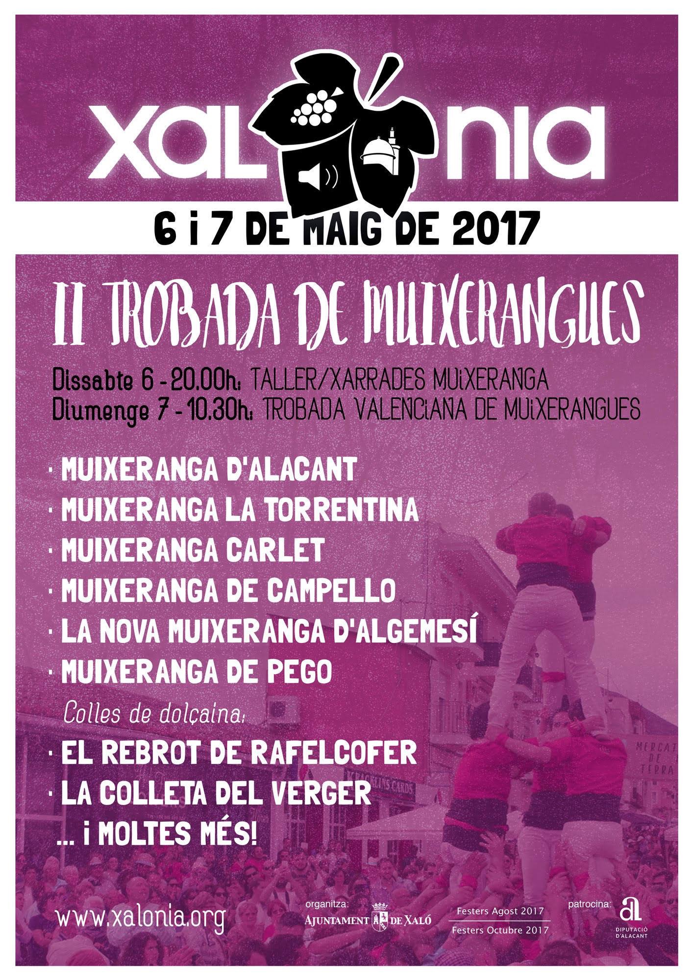 Trobada de Muixerangues, in Xalónia