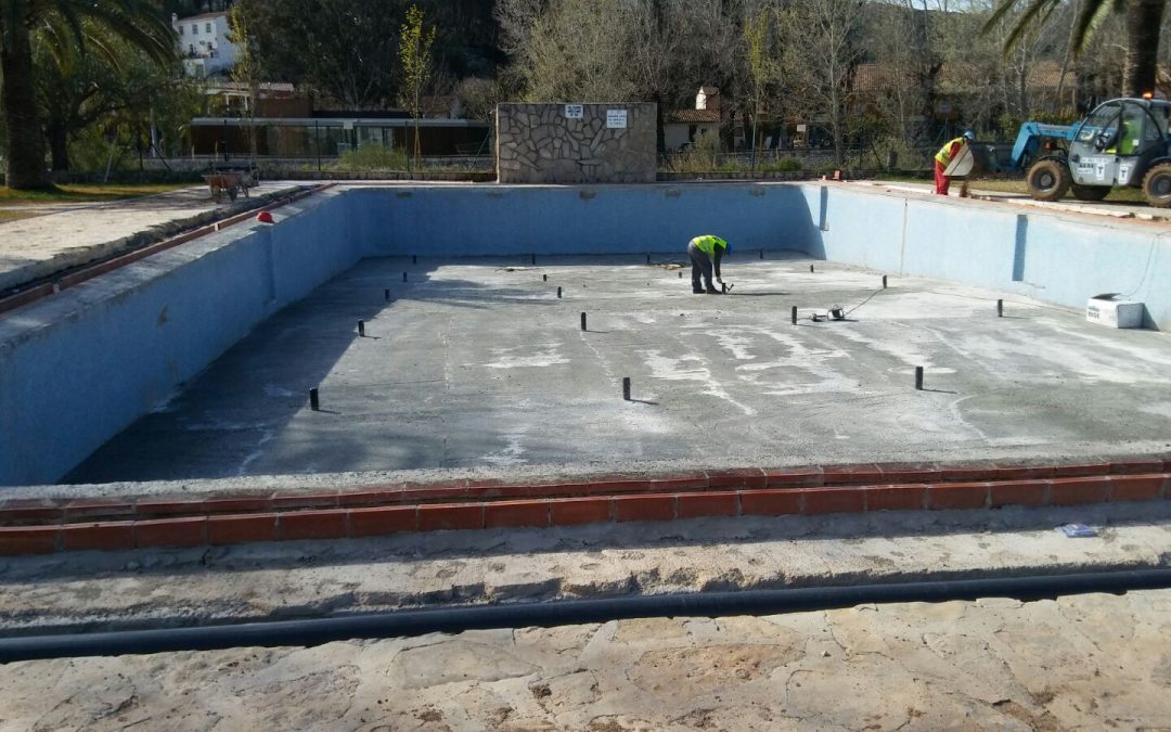 Xaló public swimming pool gets a makeover
