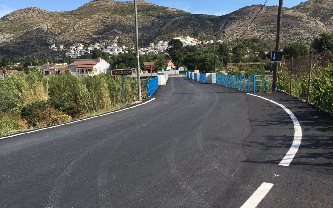 Infrastructure improvements in Xaló