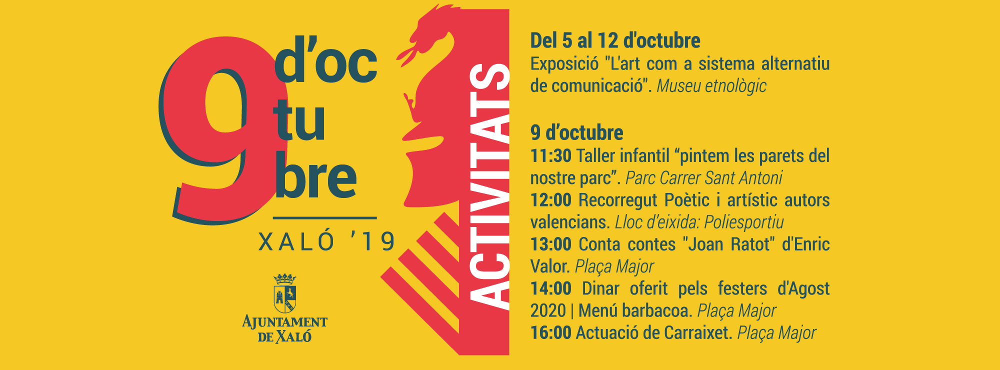 9 d'octubre a Xaló